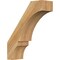 Ekena Millwork 6"W x 18"D x 22"H Balboa Rough Sawn Knee Brace, Western Red Cedar BRC06X18X22BOA00RWR - alternate 1